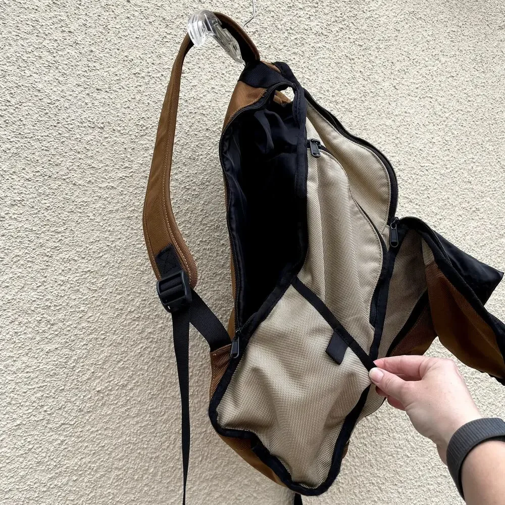 Timbuk2 Tan Orange Copper Backpack Laptop Compartment